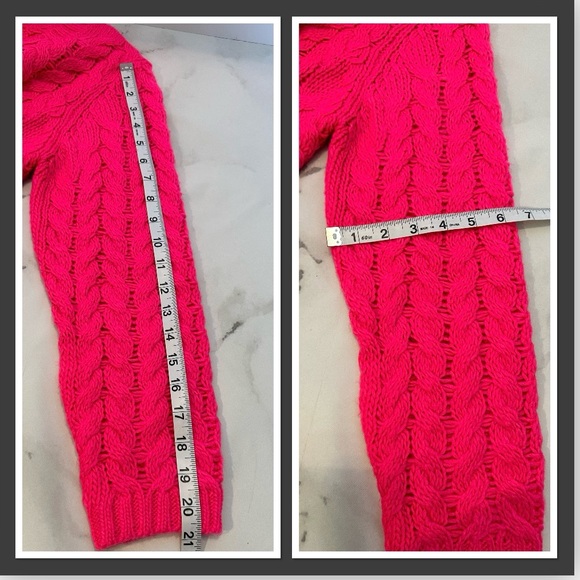 Beautiful Hot Pink Joe Fresh Sweater (EUC) - Picture 4 of 11